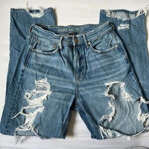 American-eagle-outfitters Women's Blue and Navy Jeans